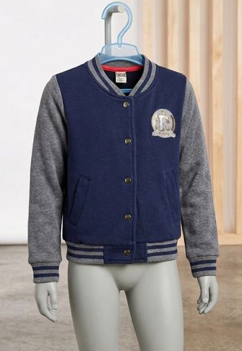 Veste Teddy college taille 8 ans tape a l oeil 