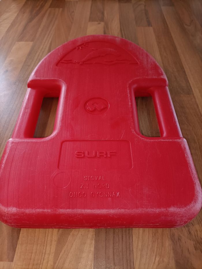Planche plastique natation rouge - photo numéro 4