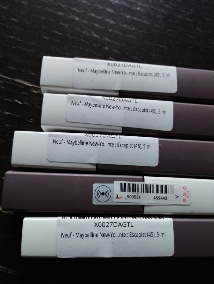Lot de 5 rouge à lèvres Maybelline - photo numéro 2