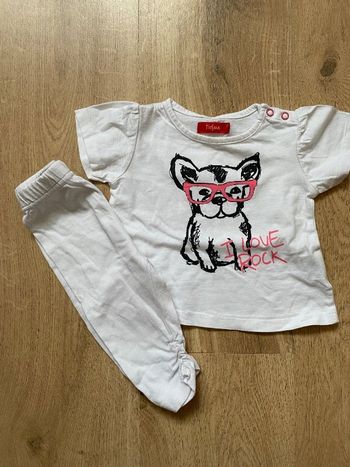 Teeshirt et legging 6 mois