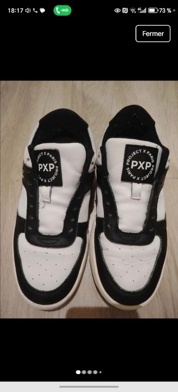 Basket project x taille 40