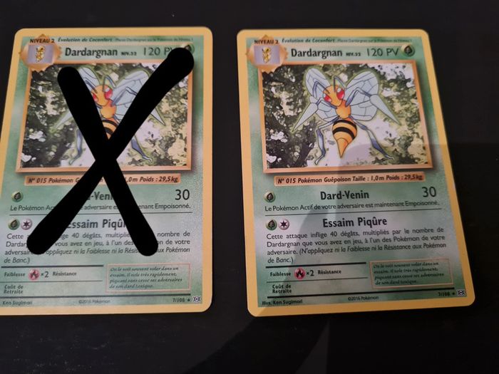 Carte pokémon Dardagnan 7/108 - photo numéro 1