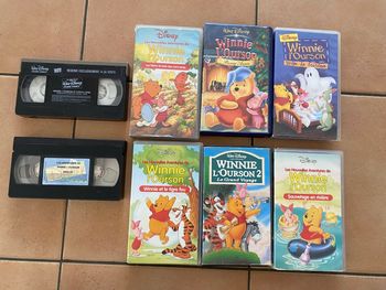 Lot VHS Winnie l’ourson
