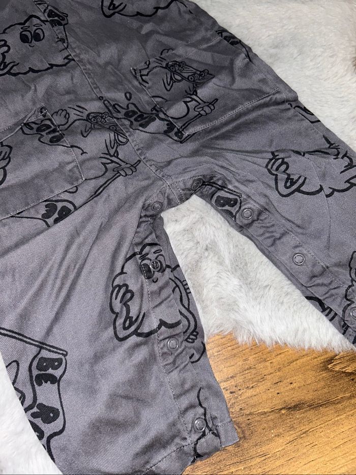 Salopette grise petits monstres - 12/18 mois - Primark - photo numéro 3