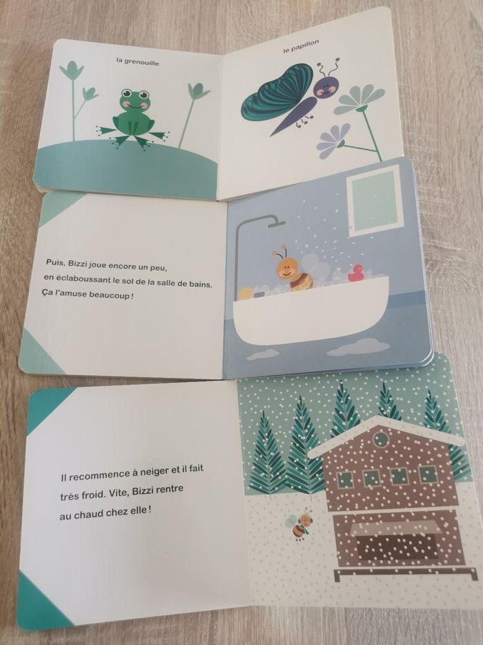 Lot de 3 livres des aventures de Bizzi l'abeille - photo numéro 4