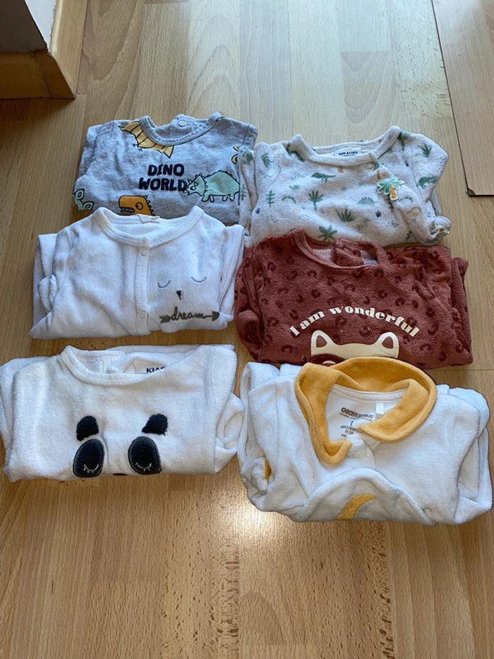 Lot pyjama 1 mois