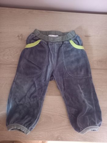 Pantalon velours garçon  9-12mois