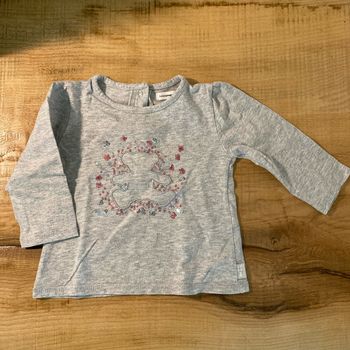 T shirt manches longues bébé fille