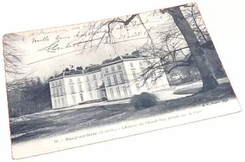 Carte postale ancienne  Sucy-en-Brie (Val-de-Marne)   Château du Grand-Val   Façade sur le Parc