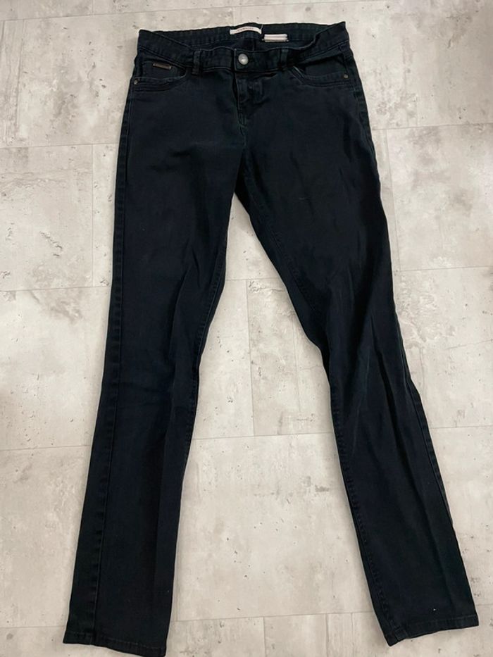 Pantalon skinny camaïeu noir - photo numéro 2