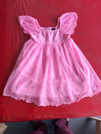 Robe rose 6 ans