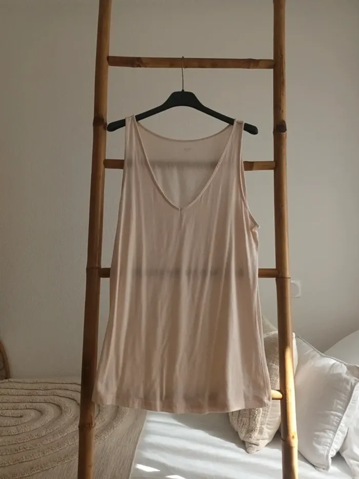 Débardeur rose clair Sloggi taille M