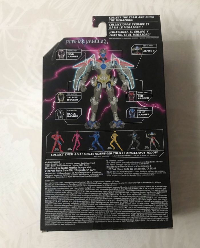 Power rangers mighty morphin legacy pink ranger build A megazord ...