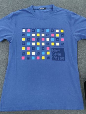 Tee-shirt bleu G-skins