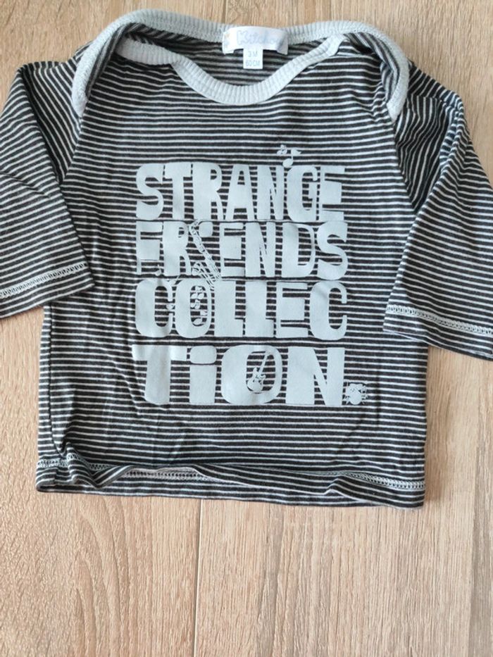 Lot 4 Tee shirt ML Kiabi - photo numéro 9