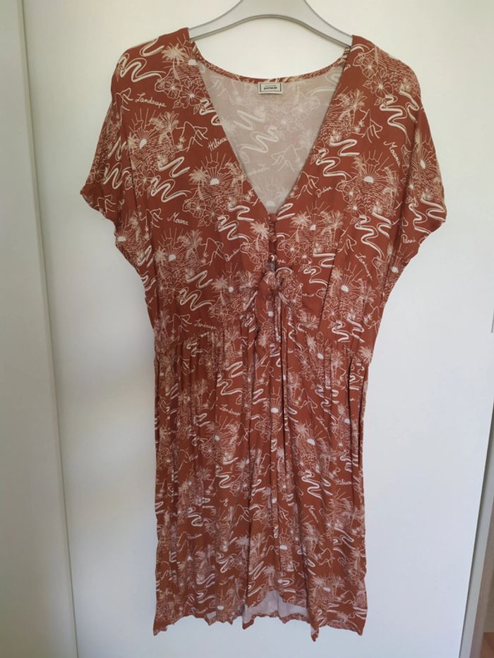 Robe d'été marron clair Pimkie Taille M En très bon état - photo numéro 3