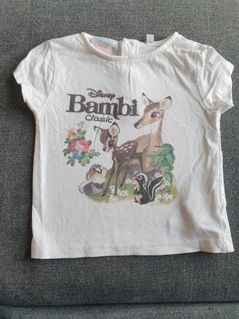 Tee shirt Bambi 9 mois