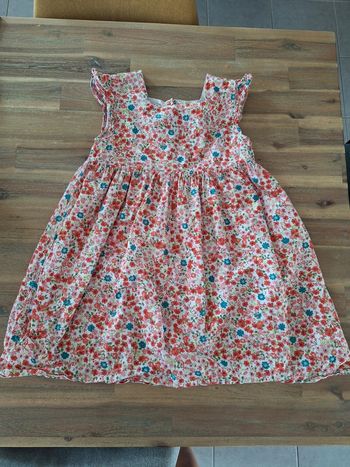 Robe fleurie vertbaudet 10 ans