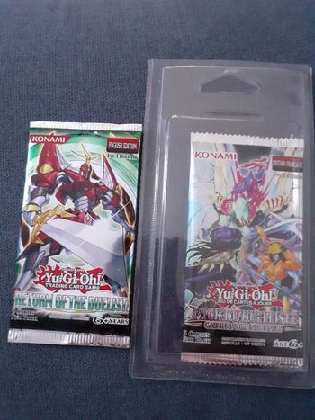 2 booster yu gi oh 1er édition