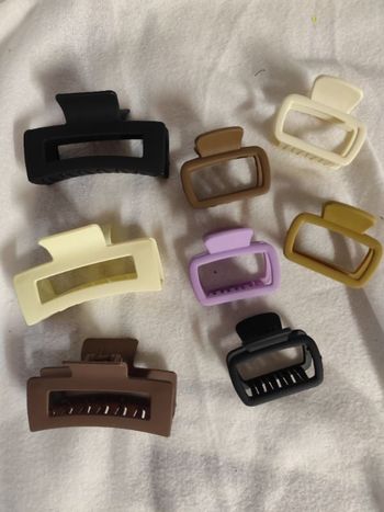 Lots 8 pince a cheveux neuf