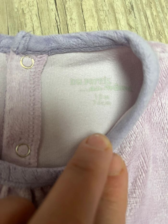 Pyjama 1 pièce DPAM taille 12 mois - photo numéro 3