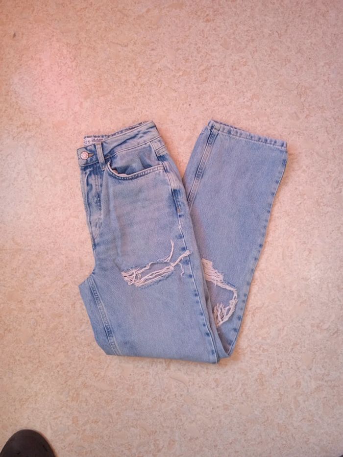 👖Jeans destroy bleu 36 - photo numéro 2
