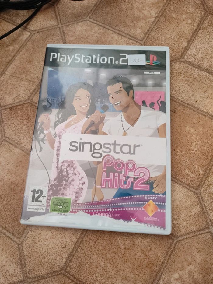 Singstar pop hits 2 ps2