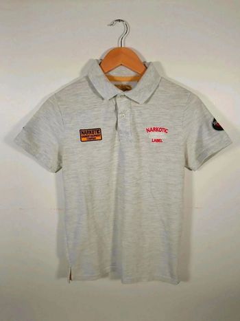 C2 polo gris Narkotic S