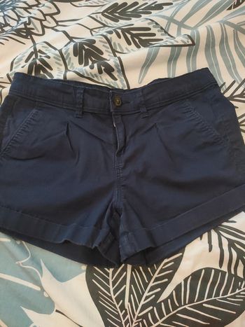 Joli short court bleu Jennifer 34