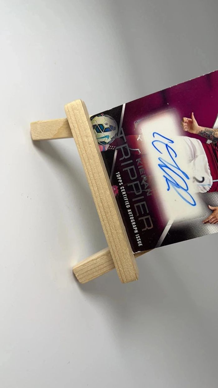 2014 Topps Premier League Gold Kieran trippier base set autographes Bur - photo numéro 2