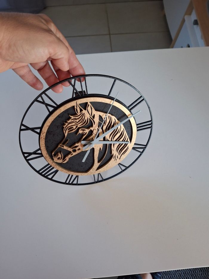 Horloge cheval - photo numéro 3