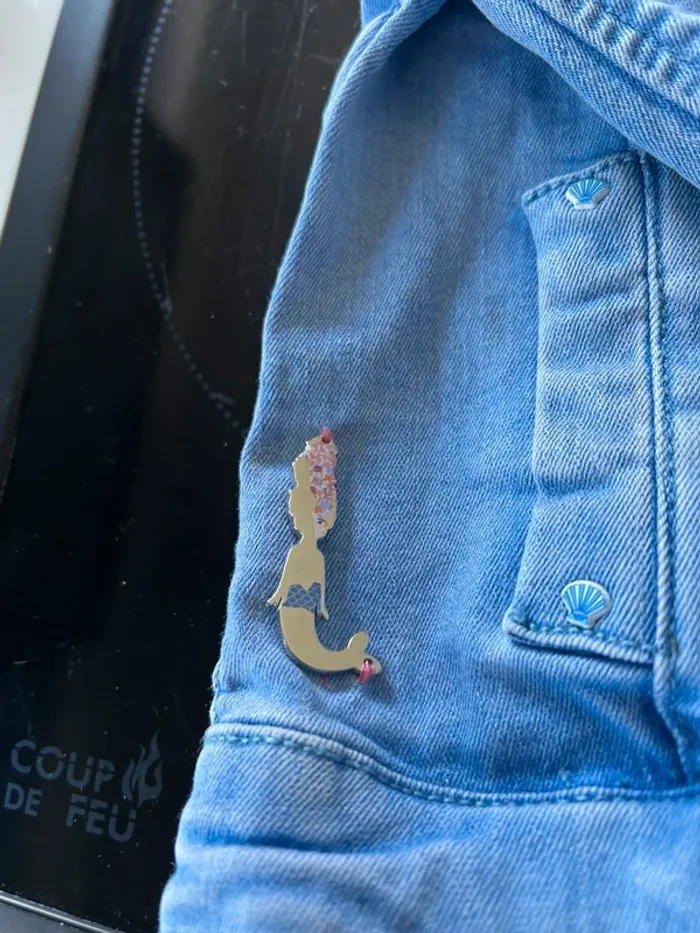 Veste en jean 4 ans - photo numéro 2