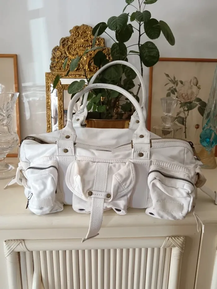 Sac vintage 90/00s y2k diesel coton et cuir