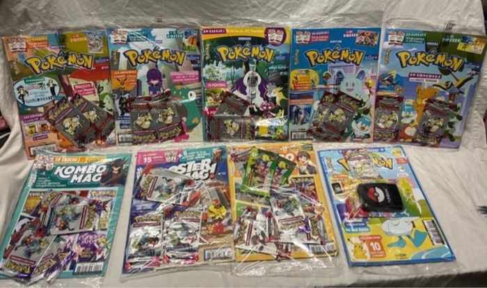 17 magasines pokemon + boosters - photo numéro 2