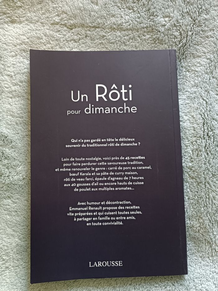 Livre “Un Rôti pour dimanche” – Larousse - photo numéro 3