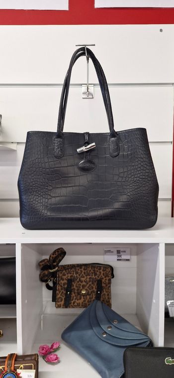 Sac Longchamps type "Roseau" 