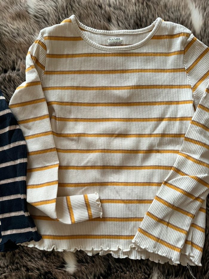 Lot de 2 tee shirt manche longue - photo numéro 2