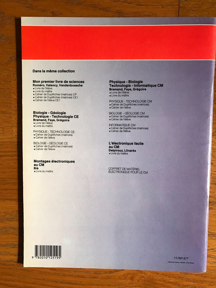 Pour Connaître les Sciences - Informatique CM1 CM2 - cahier de l’élève - photo numéro 2
