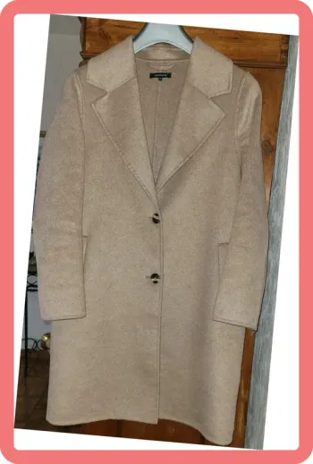 Manteau très doux en laine