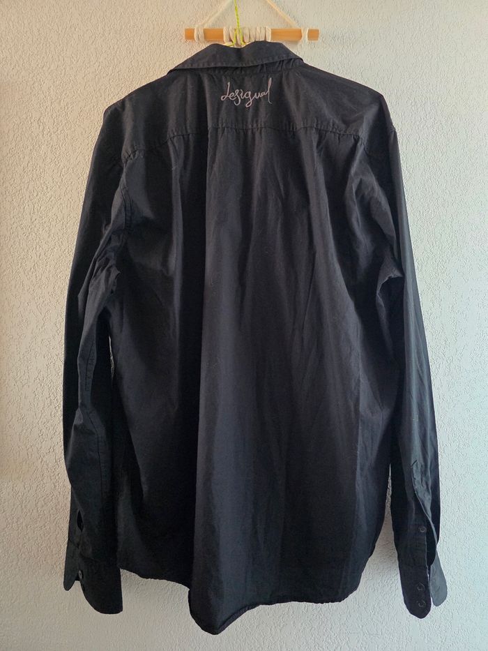 Chemise noire desigual taille xl - photo numéro 6