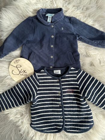 Lot de gilets bébé fille