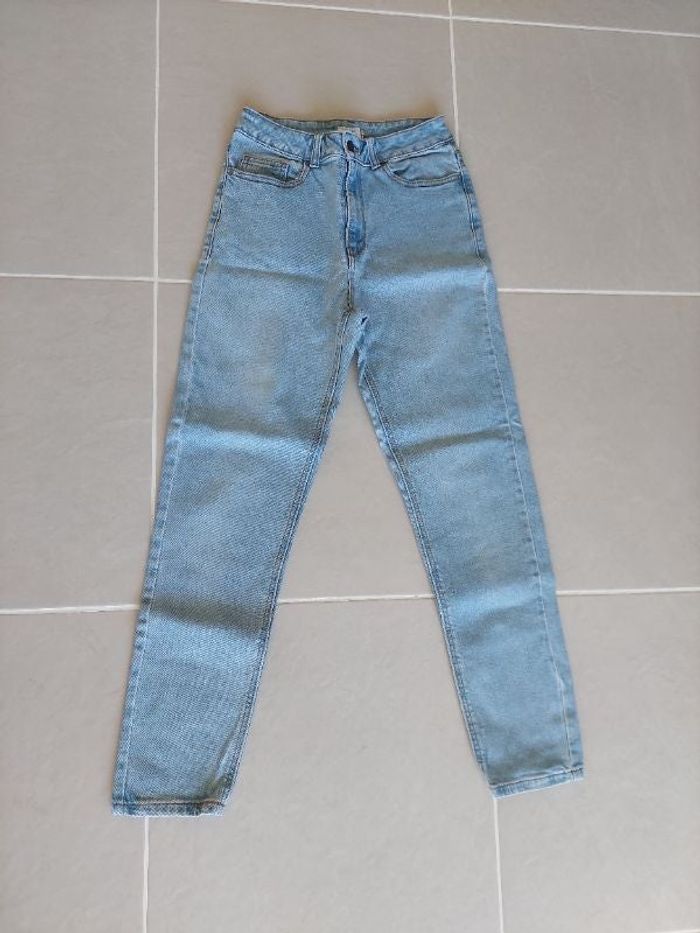 Jeans Mom taille haute Kiabi taille XS / 34