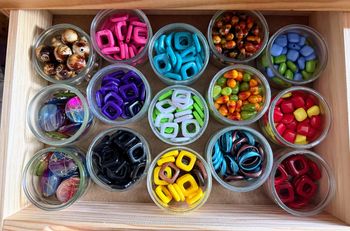 Lot de Perles acrylique