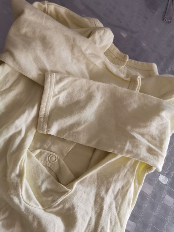 Pyjama bébé jaune - photo numéro 7
