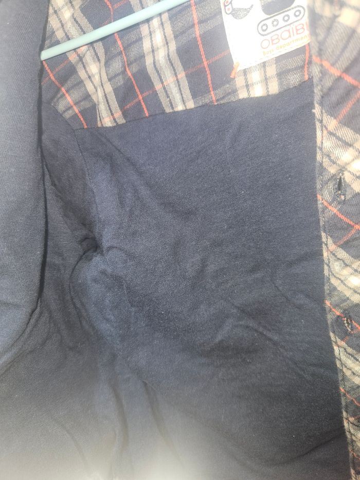 Veste carreaux bébé - photo numéro 7