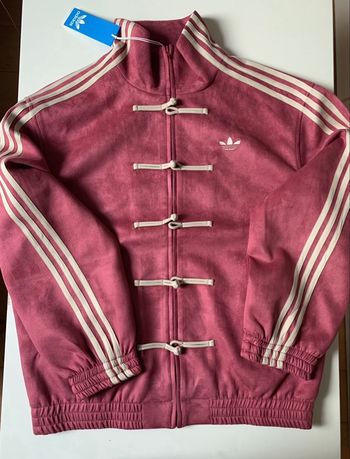 Veste adidas tang CNY édition spécial nouvel an chinois rose