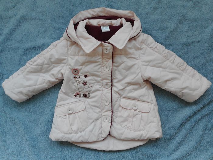 Manteau / Blouson à capuche - Cadet Rousselle - 12 mois - photo numéro 2