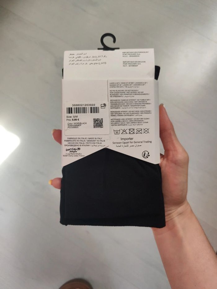 Paire de collants noirs neufs T36/38 - Jennyfer - photo numéro 2