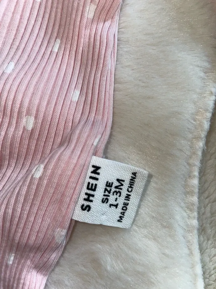 Lot 2 pyjamas fins 1/3mois SHEIN - photo numéro 3