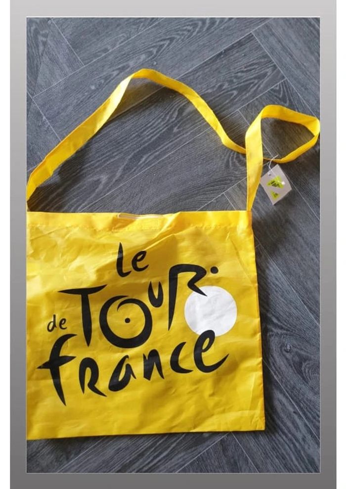 sac bandoulière Le tour de France jaune 37x33cm
